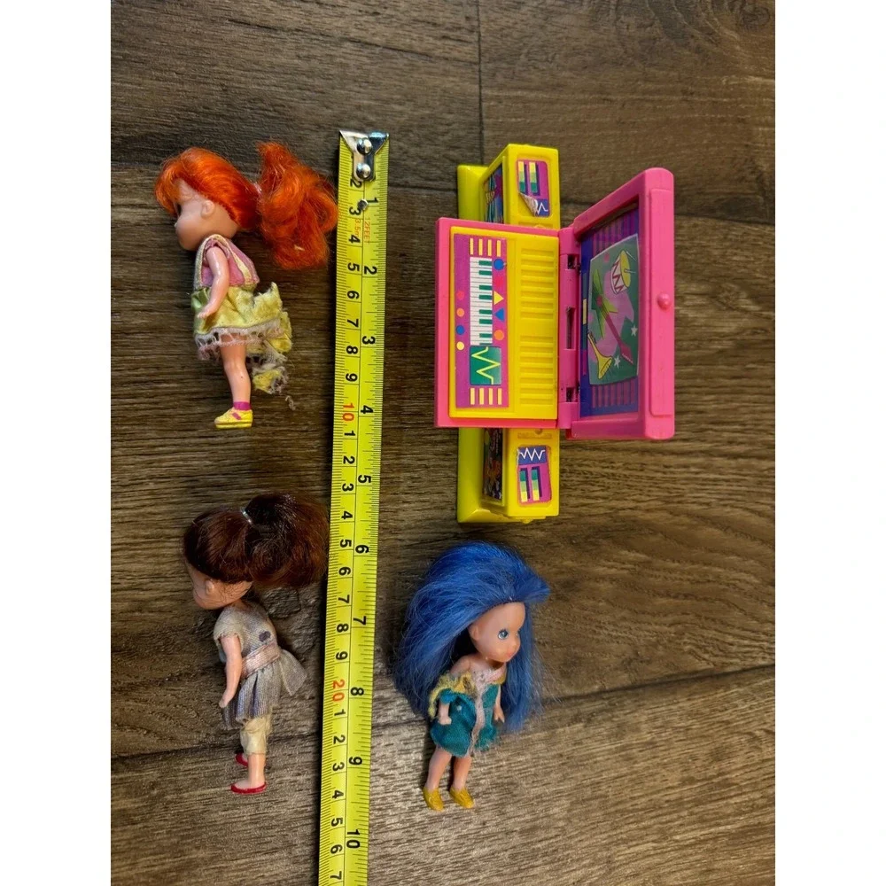 Vintage Kenner Wish World Kids‎ File N Smile Desk Dolls Jessie Claudia 80's Toys